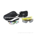 Black New Style Tactical Hunting Airsoft Glasses/Goggles With Changeable Lens GZ8024